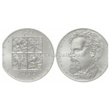 200 Kč 2000 Zdeňek Fibich 150. výročí narození a 100. výročí úmrtí B.K.